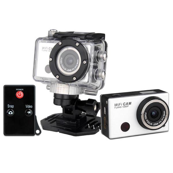 

Diving Cycling Multipurpose HD 1080P Action Sports Camera Wifi